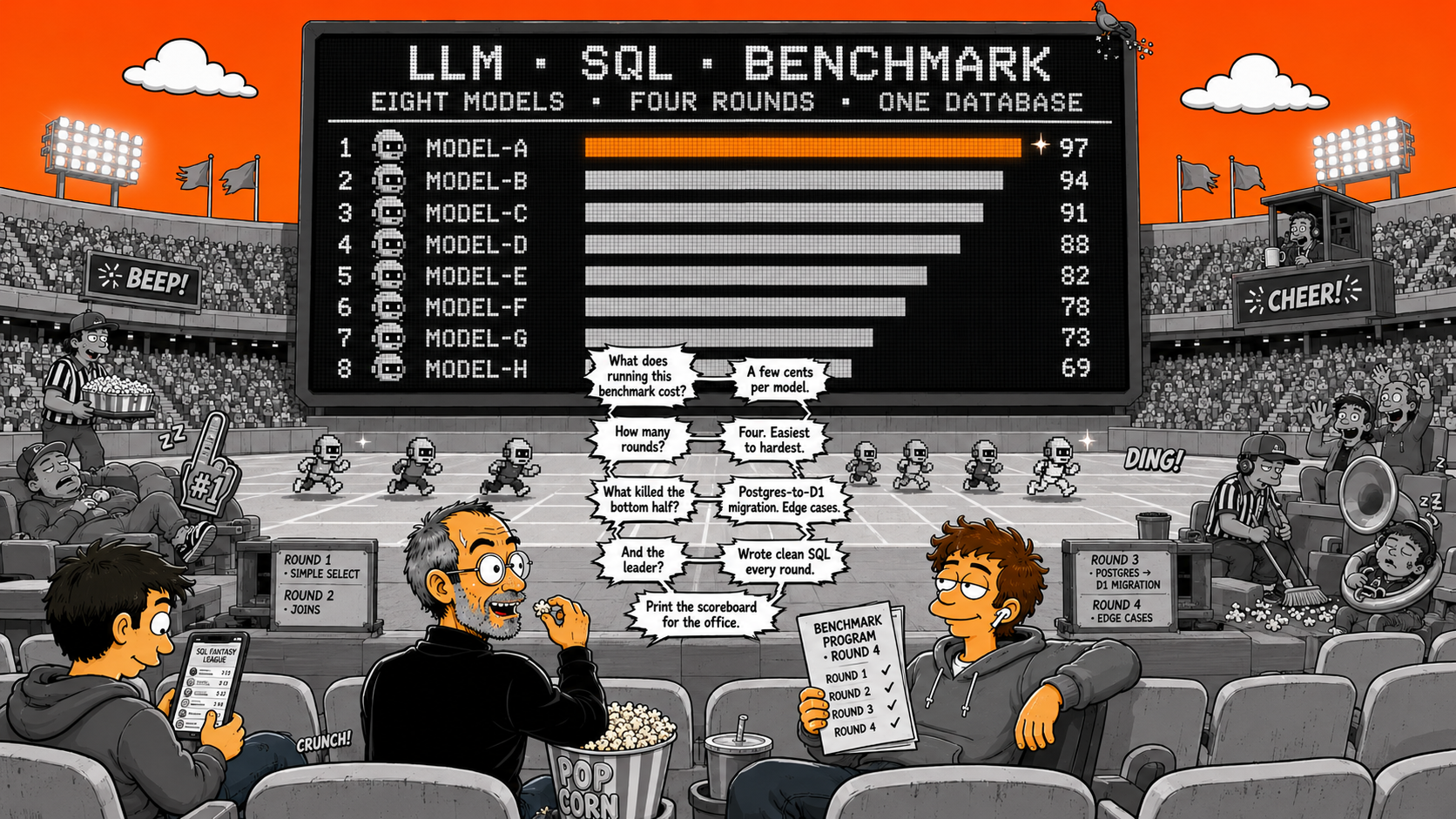 Which AI Model Writes the Best SQL for D1?
